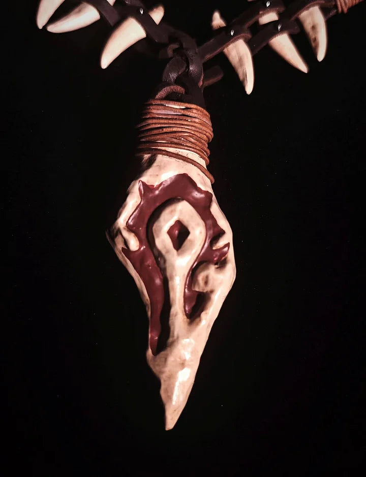 Varok Saurfang Horde necklace birthday gift