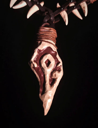 Varok Saurfang Horde necklace birthday gift