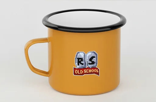 OSRS Zulrah Enamel Mug | Enamel Print Design | For Daily Use & Display | Coveted Game Collection Loot