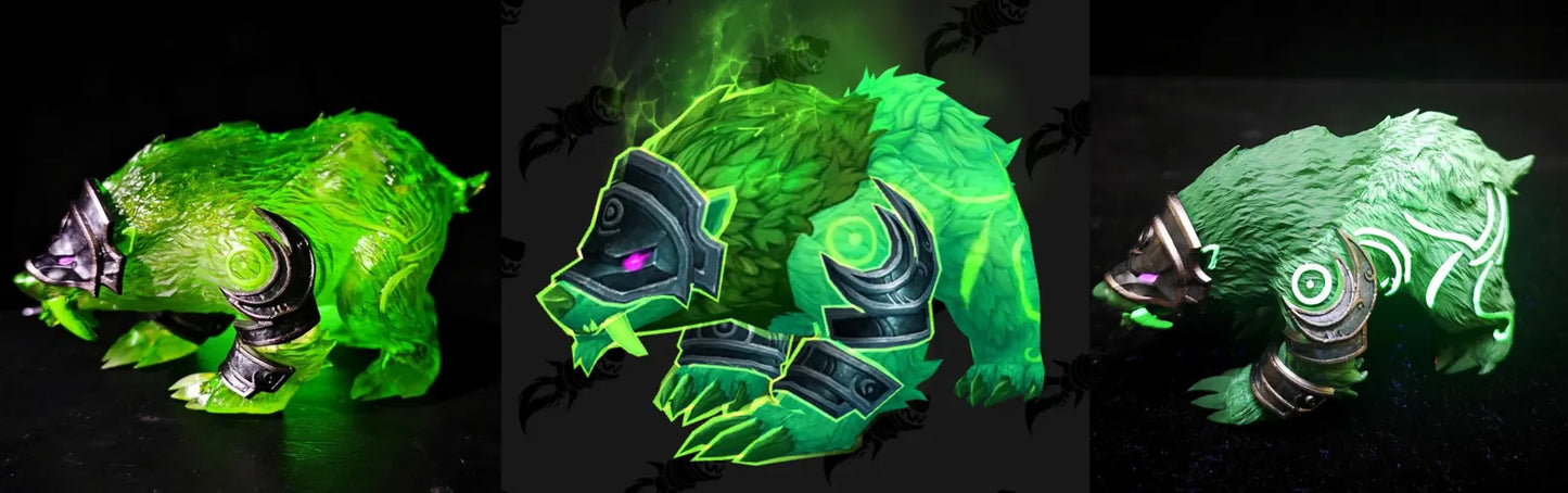 Druid Bear avatar of ursol custom model figure