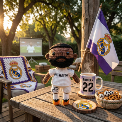 Handmade No. 22 White Shirt Crochet Doll -AR22 Handmade Collectible Gift For Fans & Kids