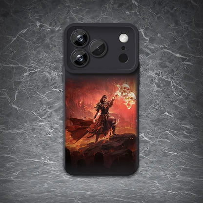POE2 Infernalist Phone Case | Spellcaster-Themed Art on a Tough Case | Everyday Shockproof Protection | Essential Path of Exile 2 Accessory