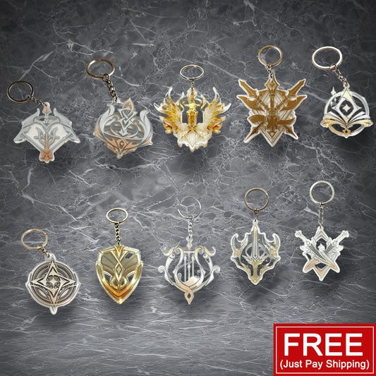 【Free】AION2 Acrylic Keychain(FREE! You Just Pay Shipping)