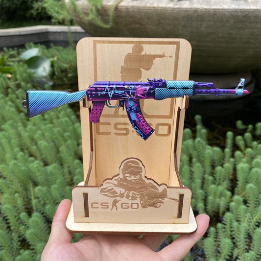 AK-47  Neon Rider+Exclusive stand | Essential Gear for CS2 Fans | Cosplay & Airsoft | Toy model