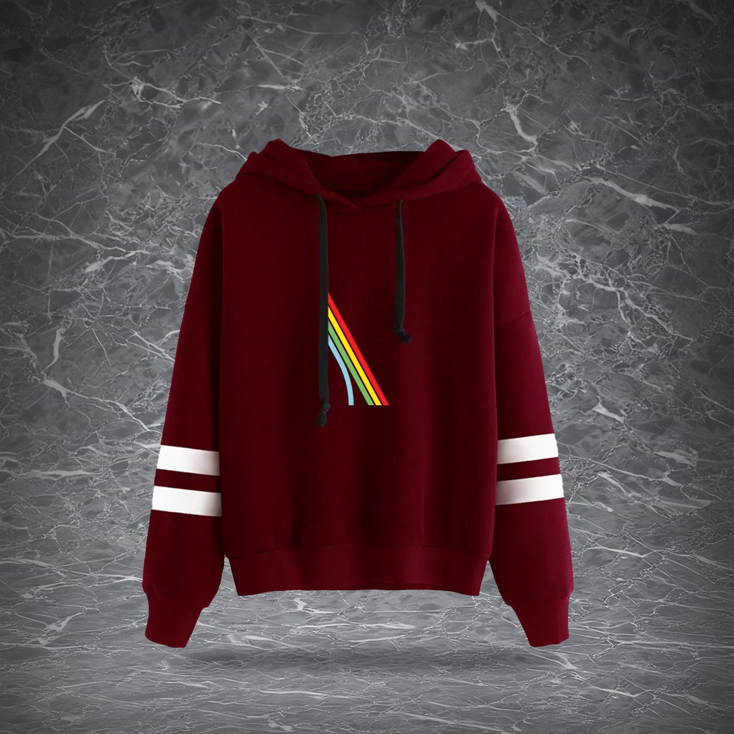 ARC Raiders Logo Striped Hoodie