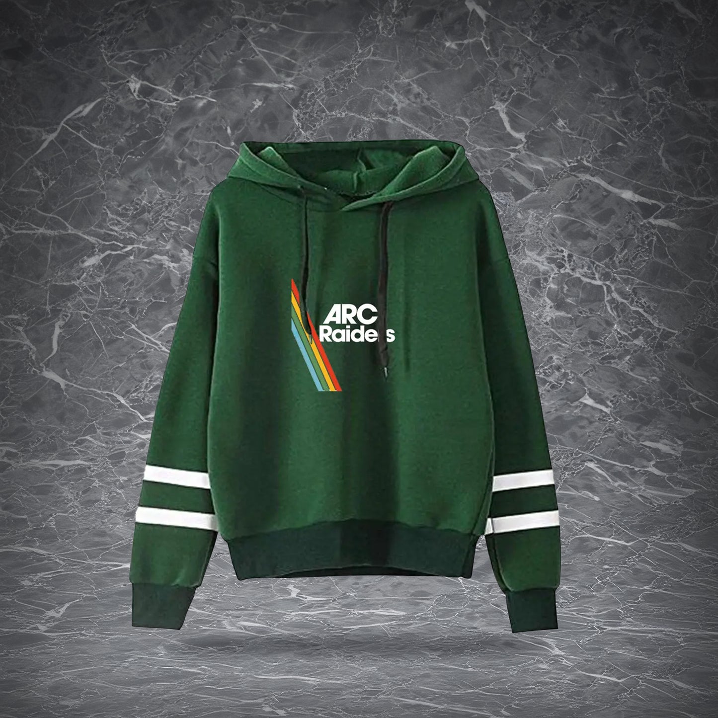 ARC Raiders Main Theme Striped Hoodie