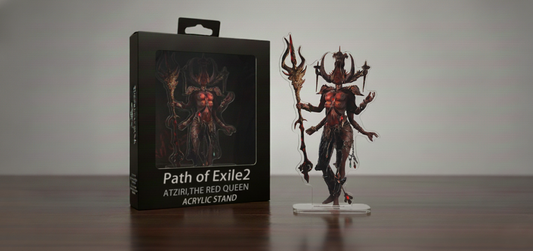 Atziri The Red Queen Acrylic Standee | for Path of Exile 2 Fans | High-Res print | Gamer Gift