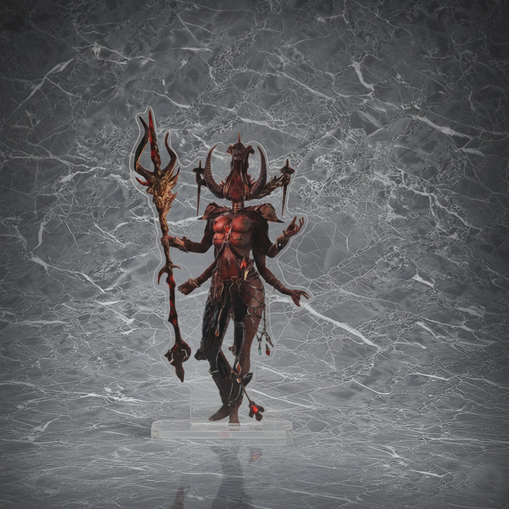 Atziri The Red Queen Acrylic Standee | for Path of Exile 2 Fans | High-Res print | Gamer Gift