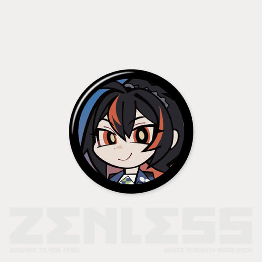 The 38mm mini character needle is made of tinplate and comes from the agent portrait blind box series.