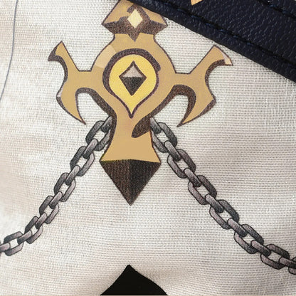 Official-style Albedo chibi plush from Genshin Impact, soft polyester material, great for collectors and anime fans