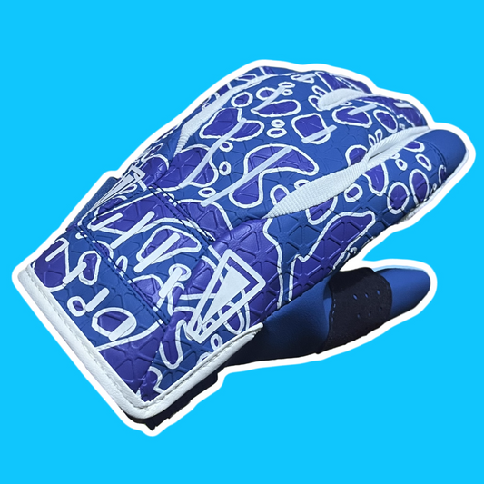 Amphibious Tactical Gloves (real life) | Essential Gear for CS2 Fans | Blue Camo Protective Gaming Handwear | Cosplay & Airsoft