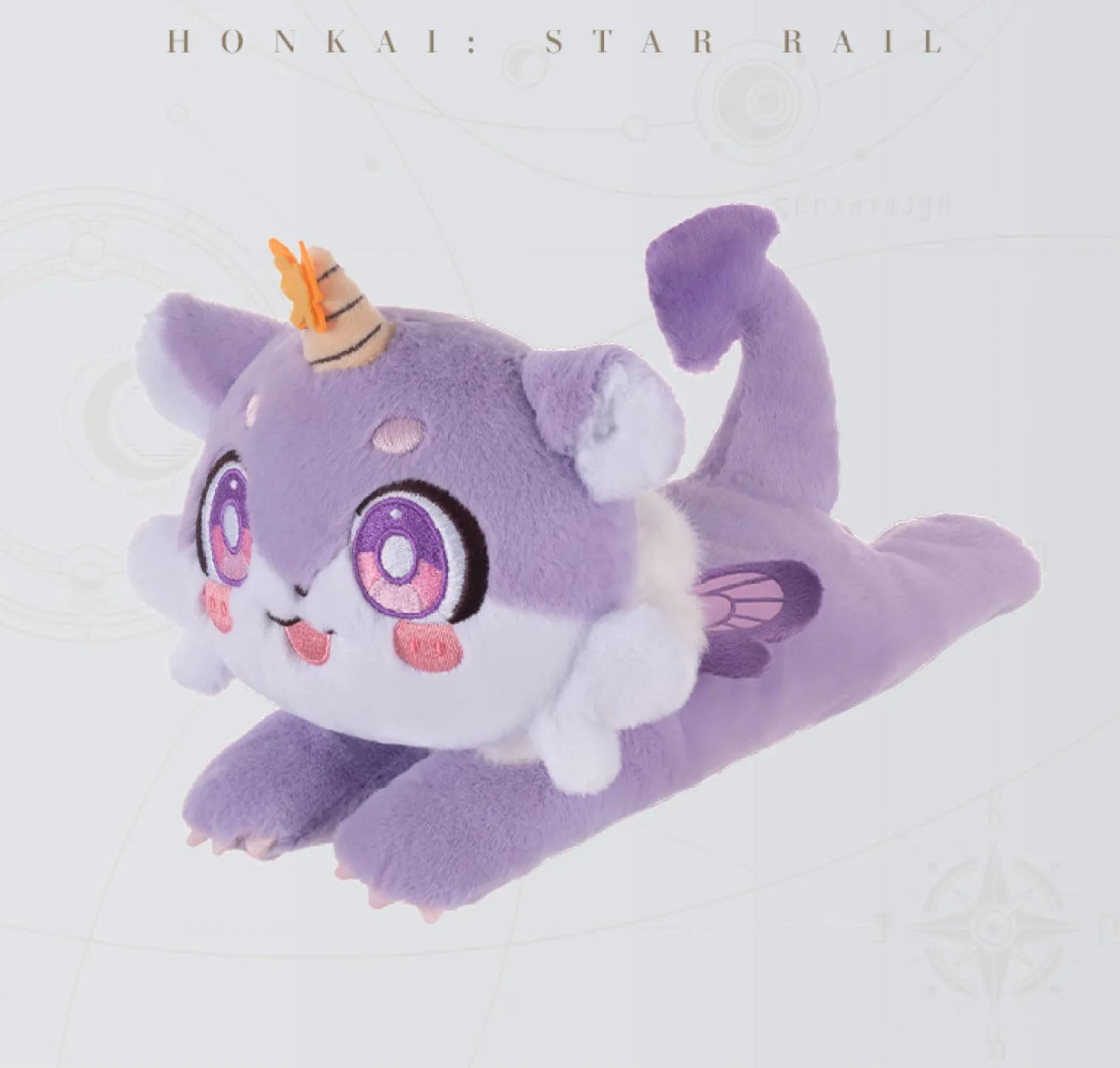 Awoo Awoo Series plush dolls inspired by Honkai: Star Rail, soft polyester fiber toys for display or gifting