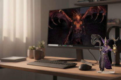 Benedictus, First Herald of Utopia | Path of Exile 2 Acrylic Standee | High-Res Desktop Figure