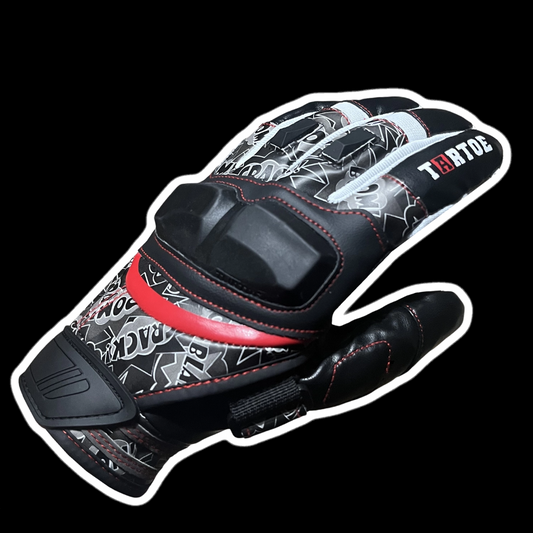 Boom!  Tactical Gloves(real life) | Essential Gear for CS2 Fans | Black Camo Protective Gaming Handwear | Cosplay & Airsoft