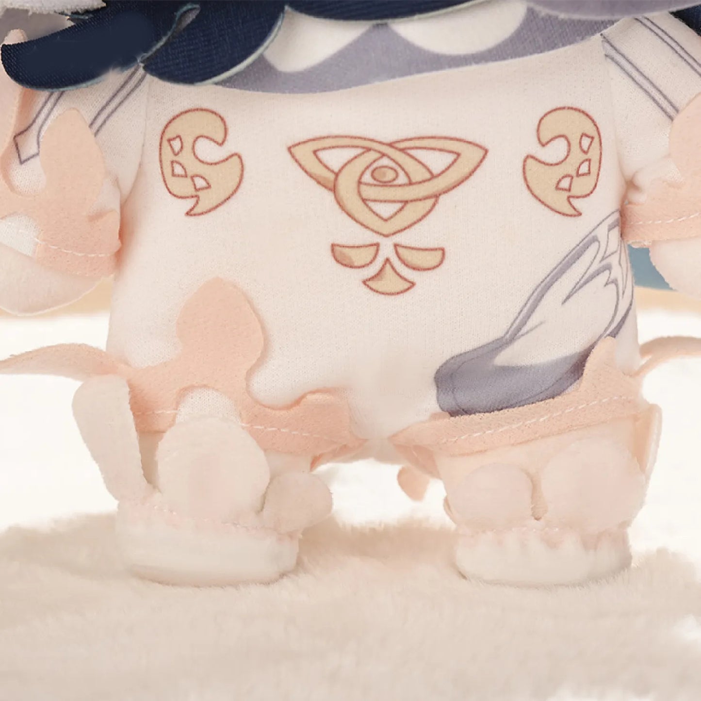 Genshin Impact Paimon Plush: A cute, high-quality Chibi doll from the Boundless Companion Series. Made of soft polyester—perfect for any fan's collection.