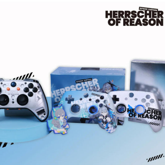 Bronya Herrscher of Reason Gamepad for Honkai Impact 3rd: ABS specs, motion control, and multi-platform wireless support.
