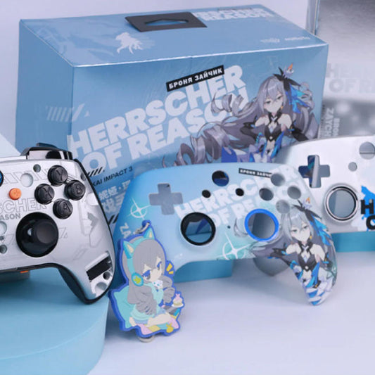 Bronya Herrscher of Reason Gamepad for Honkai Impact 3rd: ABS specs, motion control, and multi-platform wireless support.