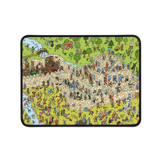 Castle Wars | Essential Gear for OSRS Fans | Desk Mat | Cloth Surface | Home Leisure