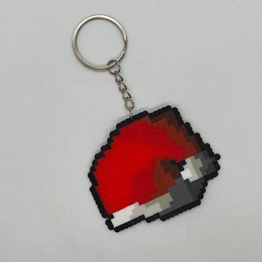 Christmas Hat | for OSRS，Fuse Beads Keyrings Fans | Epoxy resin | Gamer gift