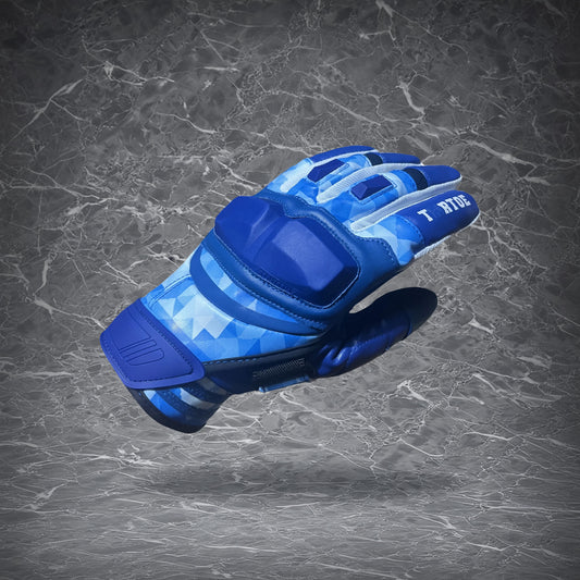 Cool Mint Tactical Gloves(real life) | Essential Gear for CS2 Fans | Blue Camo Protective Gaming Handwear | Cosplay & Airsoft