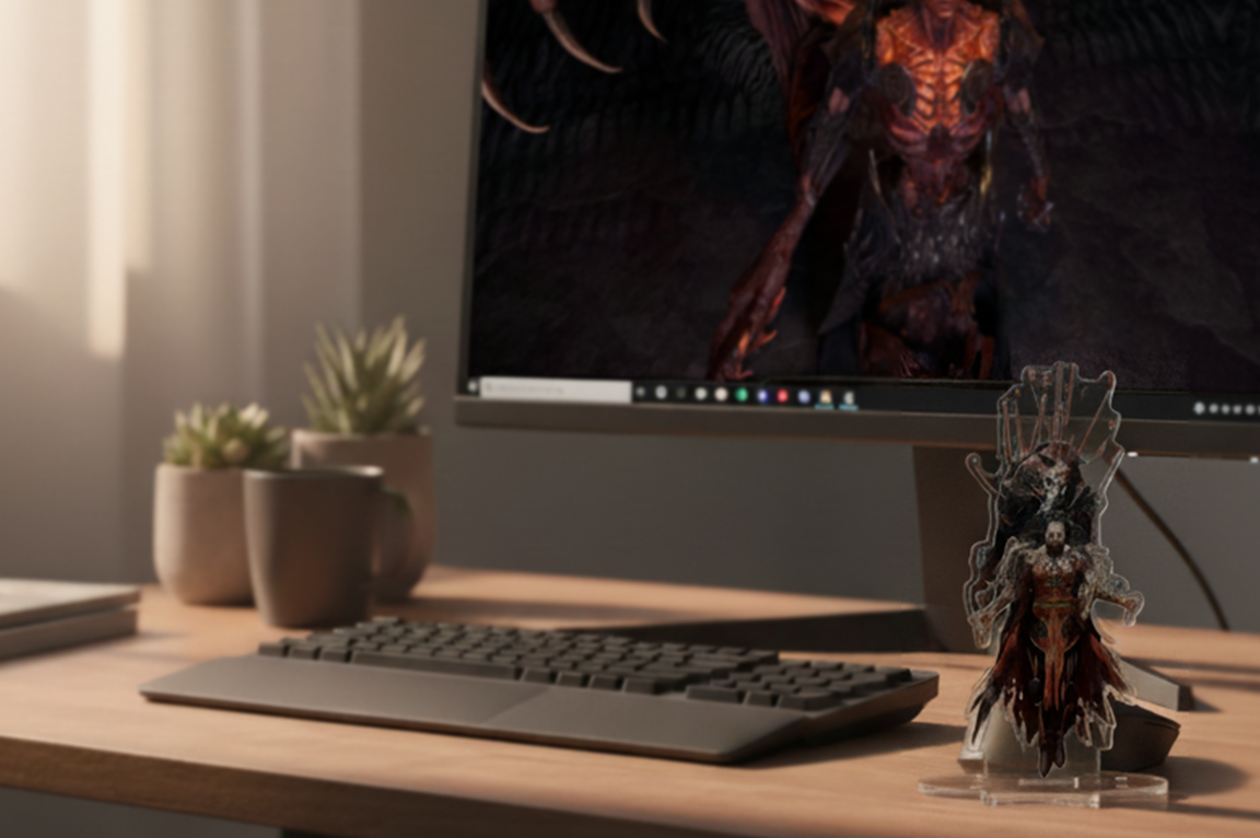 Count Geonor | Path of Exile 2 Acrylic Standee | High-Res Desktop Figure