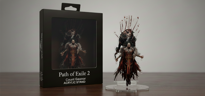 Count Geonor | Path of Exile 2 Acrylic Standee | High-Res Desktop Figure