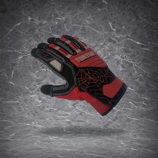 Crimson Web Tactical Gloves(real life) | Essential Gear for CS2 Fans | Red Camo Protective Gaming Handwear | Cosplay & Airsoft 