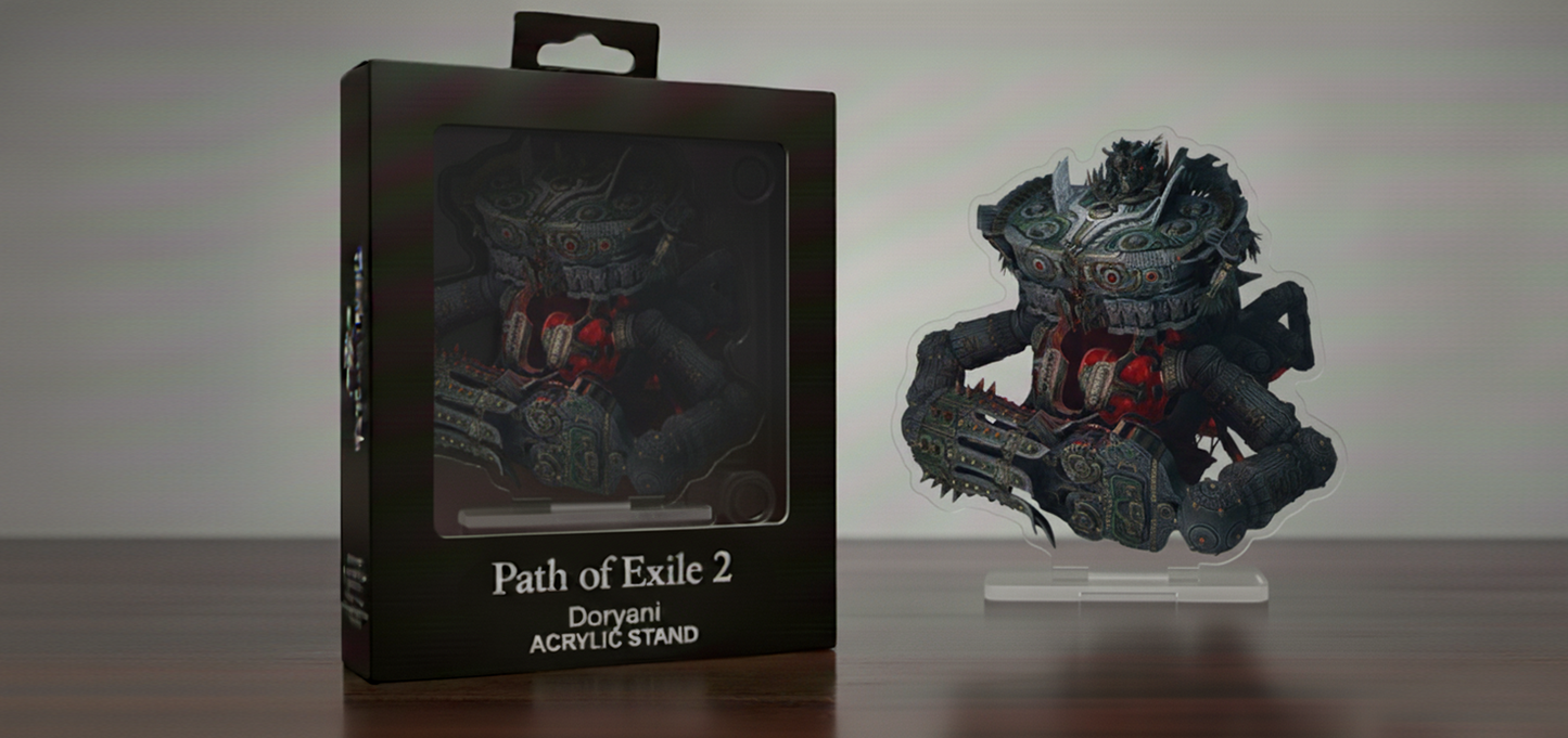 Doryani | Path of Exile 2 Acrylic Standee | High-Res Desktop Figure