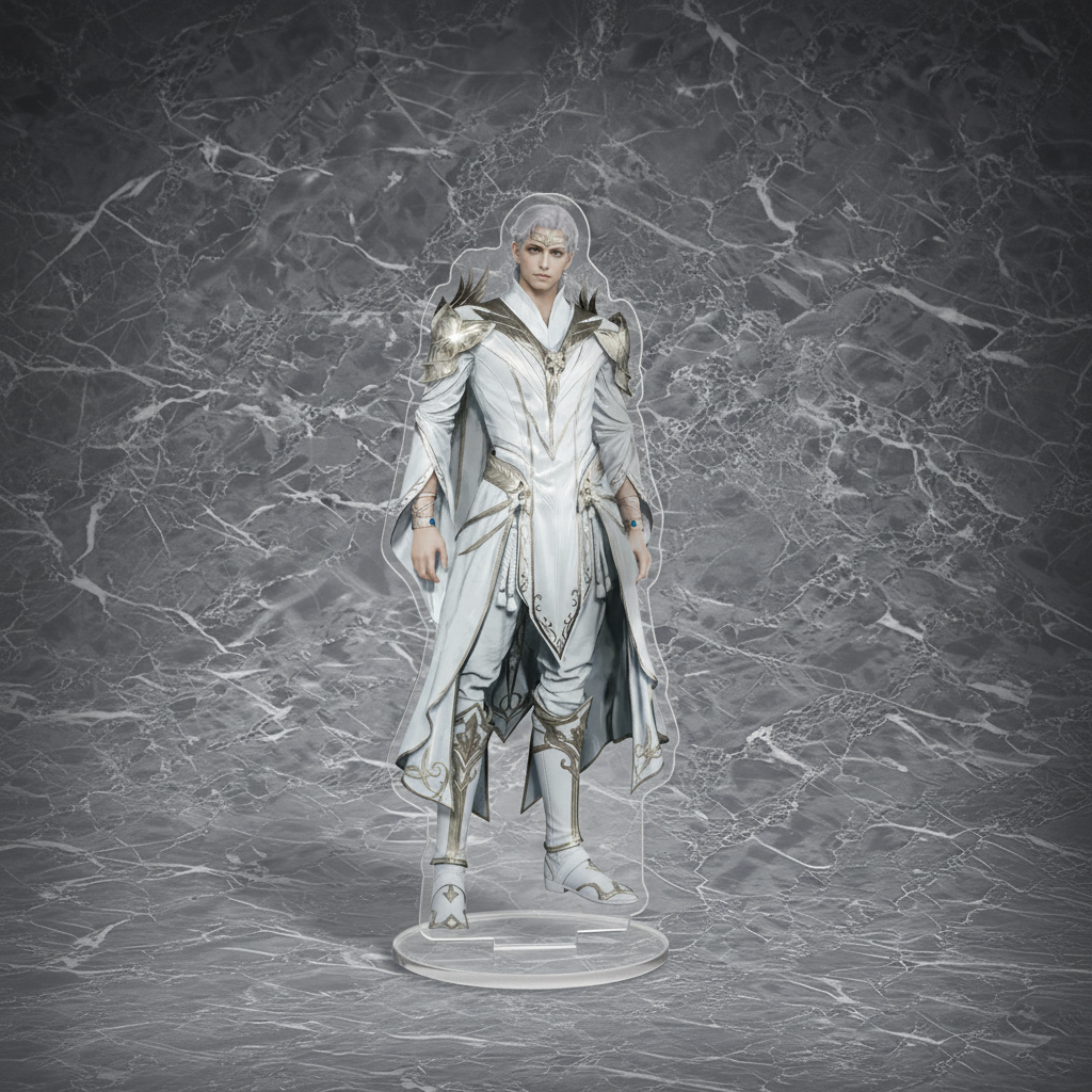 AION2 Male Acrylic Standee | High-Res Desktop Figure