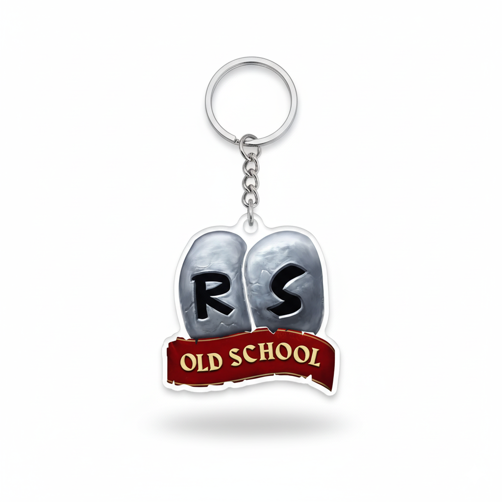 【Free】OSRS Acrylic Keychain(FREE! You Just Pay Shipping)