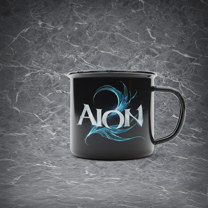 AION2 Logo Enamel Mug