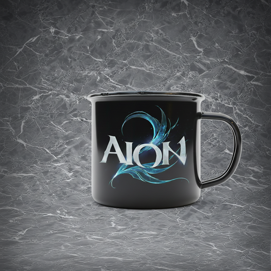 AION2 Logo Enamel Mug