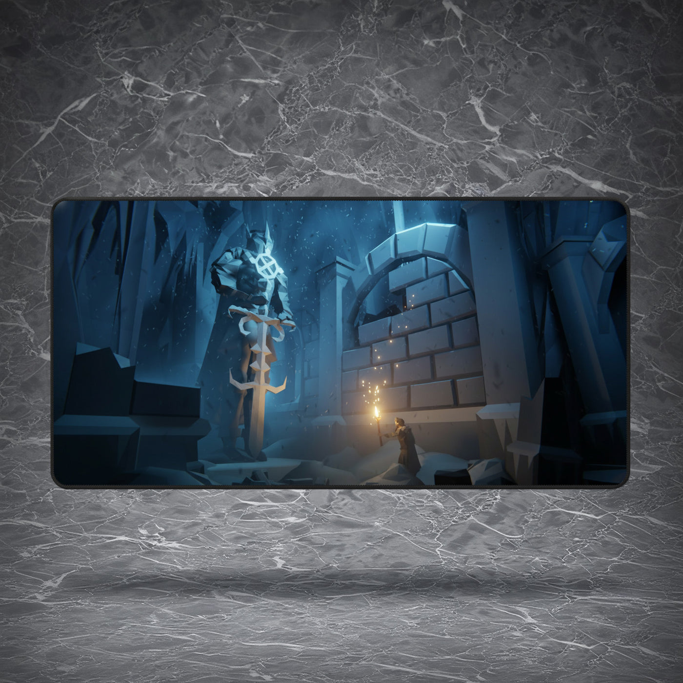 Godsword | Essential Gear for OSRS Fans | Desk Mat | Cloth Surface | Gaming Peripherals