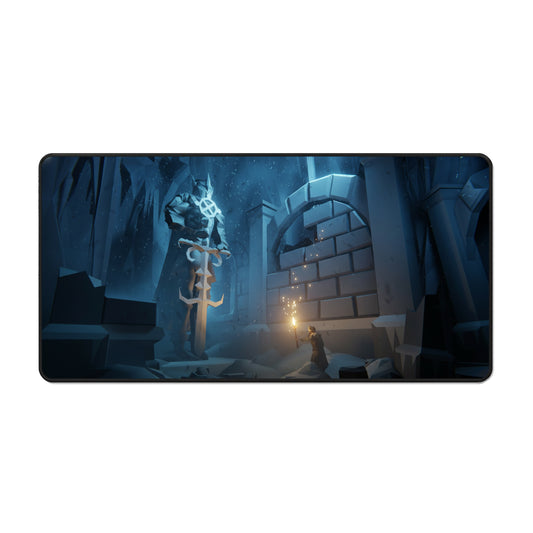 Godsword | Essential Gear for OSRS Fans | Desk Mat | Cloth Surface | Home Leisure