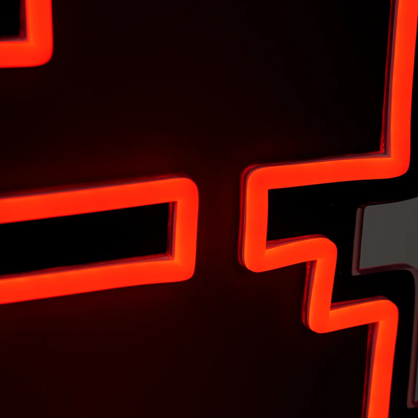 Hardcore Ironman Neon Sign | for Old School RuneScape Fans | Dimmable LED Pixel Art | Gaming Room Decor