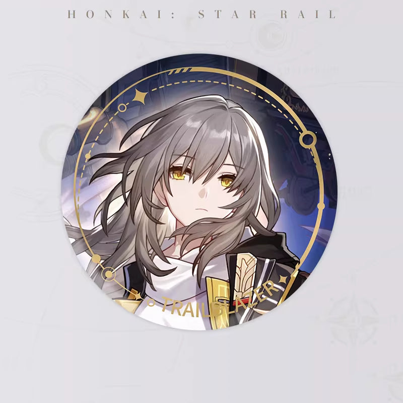 At the center of the image is a character with long silver-gray hair and yellow eyes, with hair flowing in the wind, exuding a calm demeanor. The character is dressed in attire adorned with golden decorations. 
