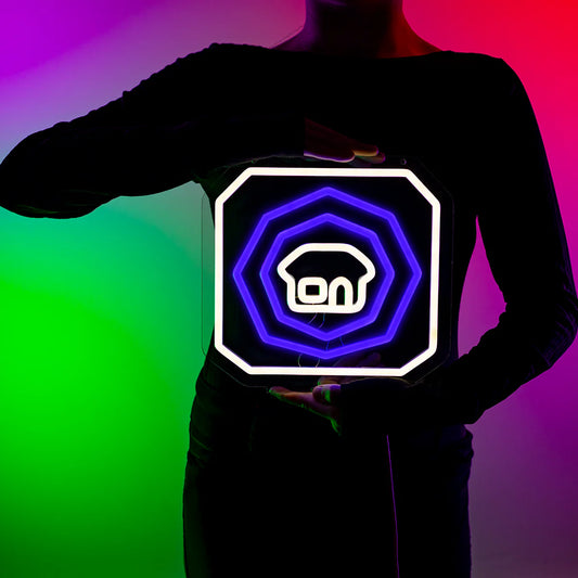 House Teletab Neon Sign | for Old School RuneScape Fans | Dimmable LED Neon | Gaming Room Decor