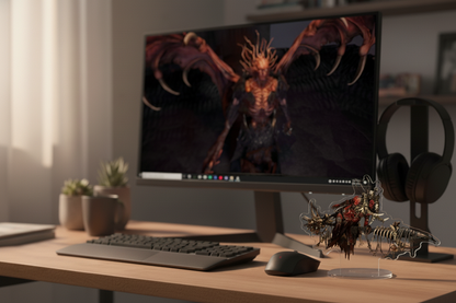 Ignagduk, The Bog Witch | Path of Exile 2 Acrylic Standee | High-Res Desktop Figure