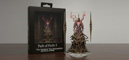 Jamanra The Abomination | Path of Exile 2 Acrylic Standee | High-Res Desktop Figure