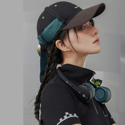 Bladeless Kinich Neck Fan from the Impression Series, wearable cooling fan for Genshin Impact collectors and daily use