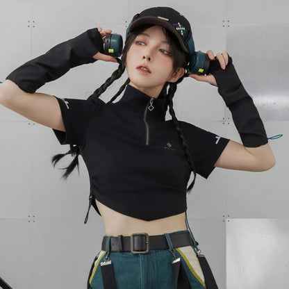 Genshin Impact Kinich Themed Wearable Neck Fan, quiet bladeless airflow design, portable ABS & PC game gift