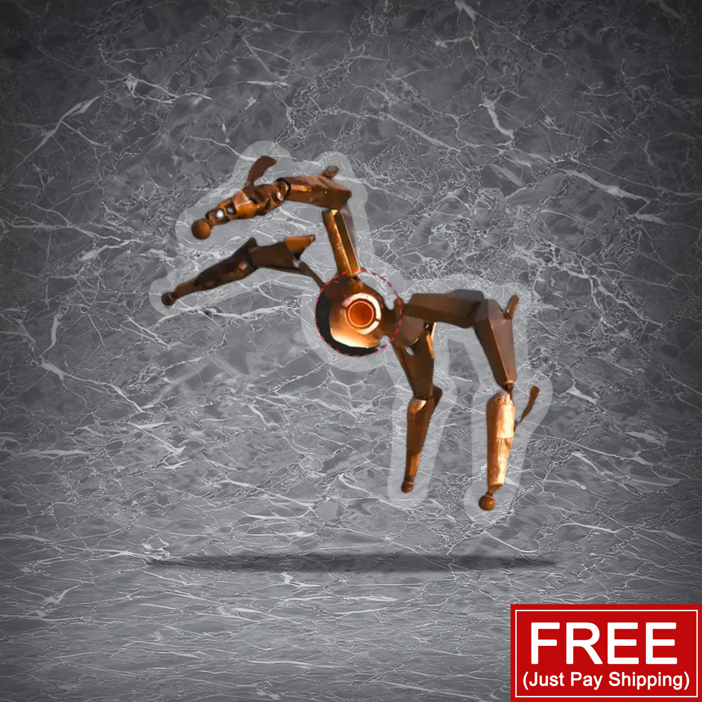 Leaper Clear Sticker(FREE! You Just Pay Shipping) | for ARC Raiders Fans | Waterproof Stickers | ARC Raiders Gamer gift