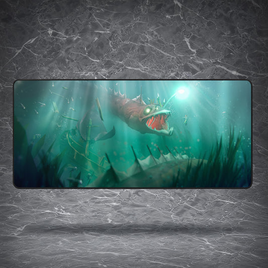Leviathan | Essential Gear for OSRS Fans | Desk Mat | Cloth Surface | Home Leisure