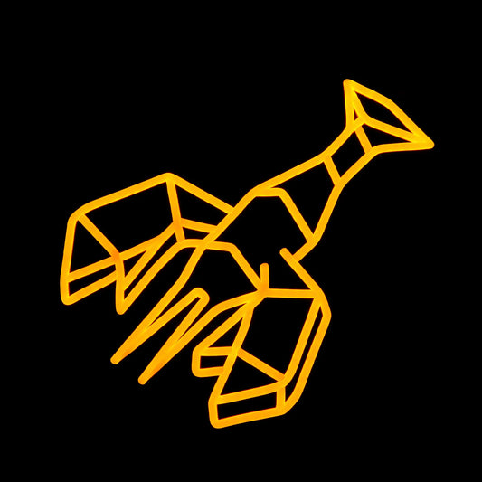 Lobster (Lobby) Neon Sign | for Old School RuneScape Fans | Dimmable LED Neon | Gaming Room Decor