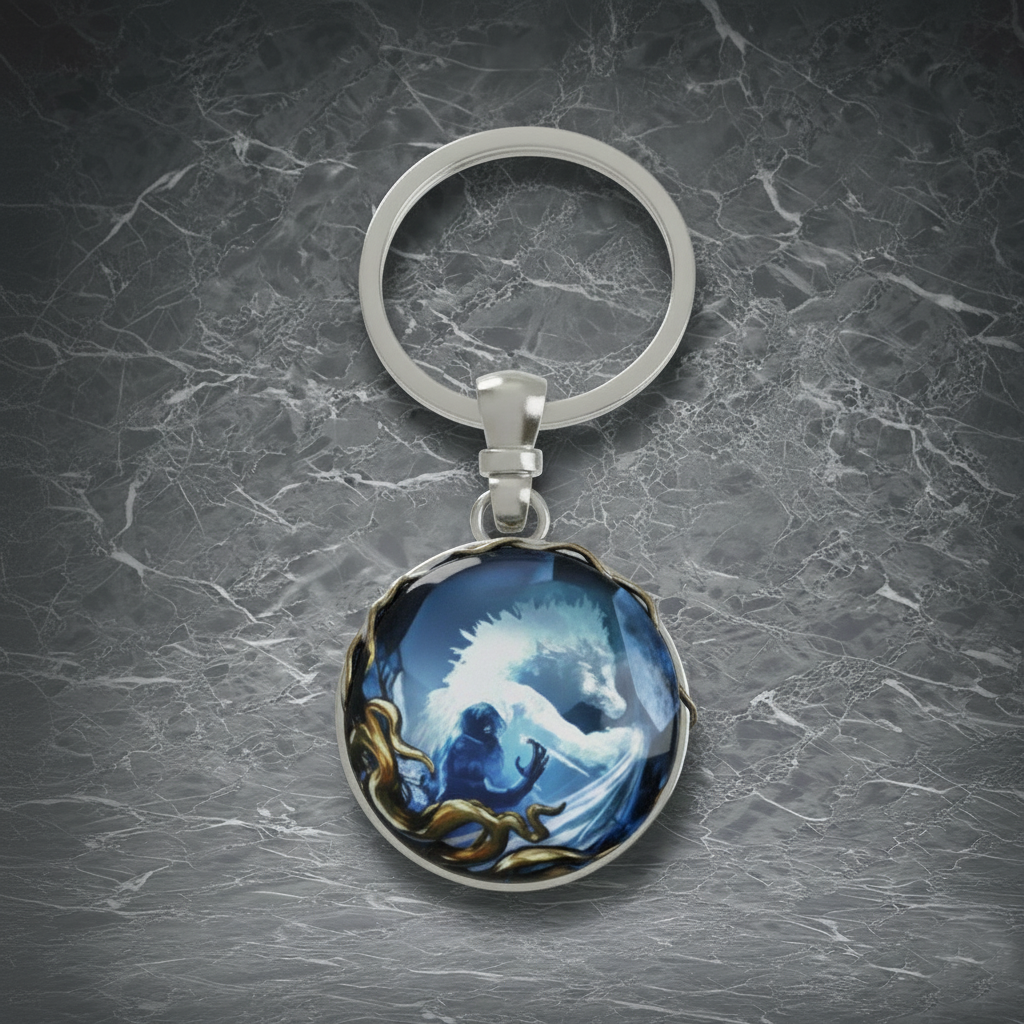 Druid Skill Stone Keychains | for Path of Exile 2 Fans | Epoxy resin | Gamer gift