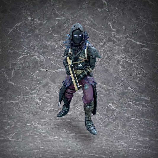 26cm Fortnite Raven - style figurine, ABS + PVC, 14+, detailed dark - themed armor & weapon, 25–30cm height, 300g, perfect for desk/collection, brings game character to life.