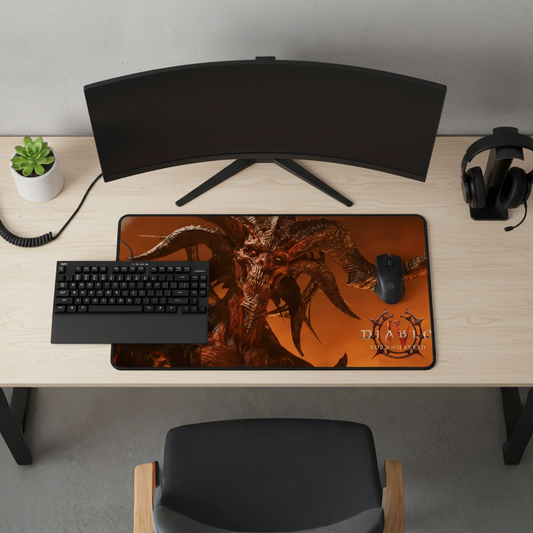 Mephisto_B | for Diablo IV Desk Mat Fans | Cloth Surface | Gaming Peripherals