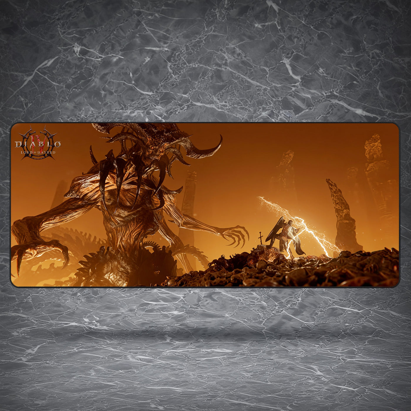Mephisto C Desk Mats | for Diablo 4 Fans | Polyester | Gaming Setup