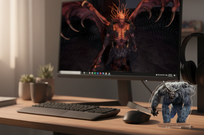 Mighty Silverfist | Path of Exile 2 Acrylic Standee | High-Res Desktop Figure