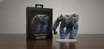 Mighty Silverfist | Path of Exile 2 Acrylic Standee | High-Res Desktop Figure